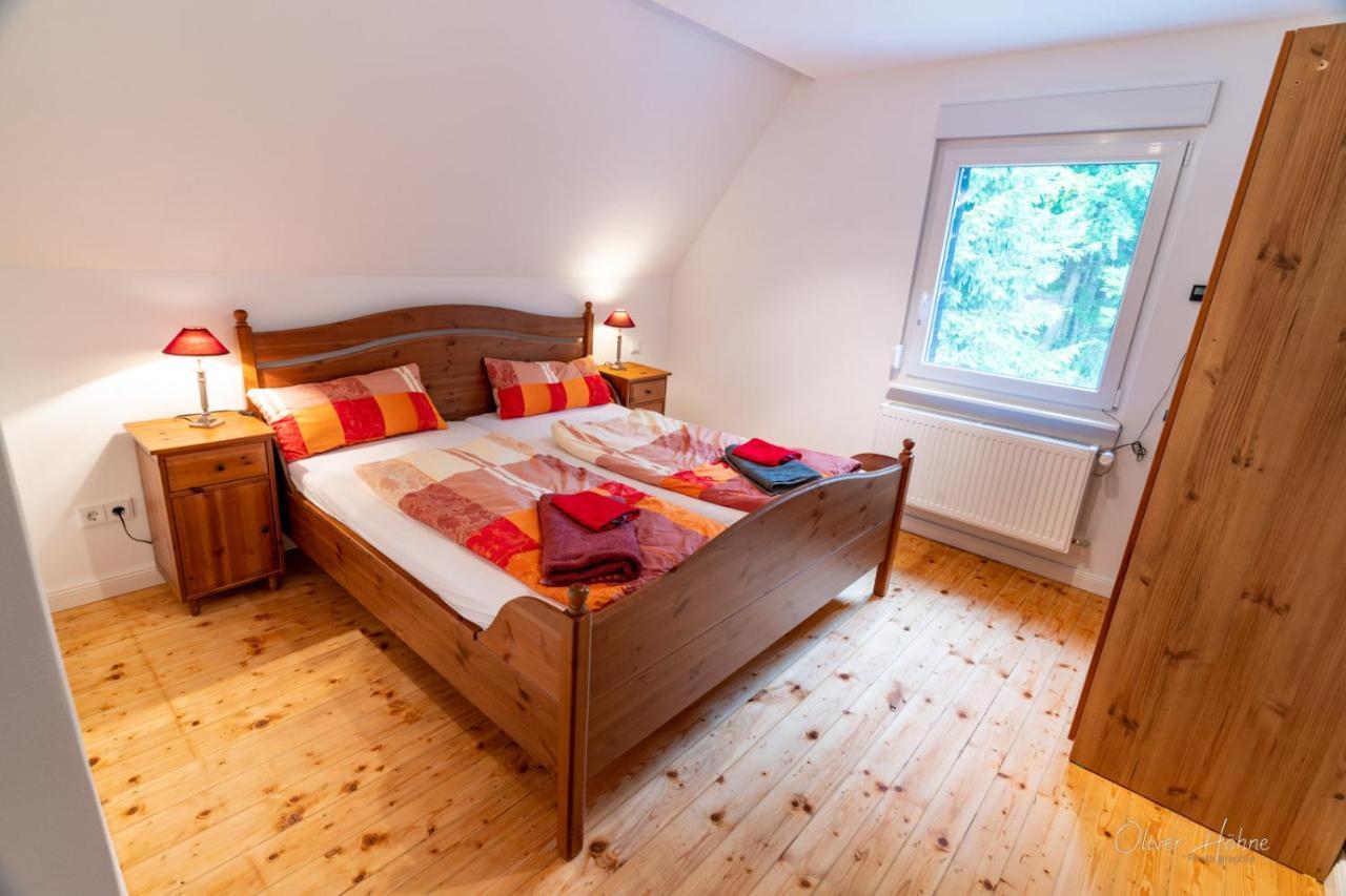 Ferienwohnung am Waldrand Bad Laasphe Exterior foto