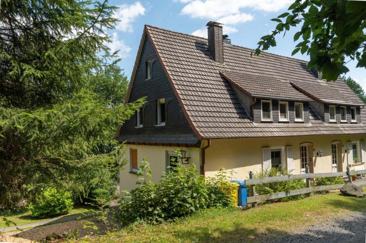 Ferienwohnung am Waldrand Bad Laasphe Exterior foto